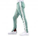 谷֥EPTMԥȥߡMINT/WHITE-JACQUARD PLAID TRACK PANTS