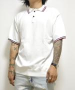 blutenblatt ͽ6پʡDrop Sholder Polo Shirts/ɥåץݥ-WHITE-