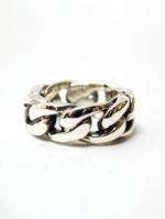 blutenblattͽ7پʡFlat Link Pinky Ring-SILVER-