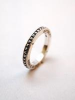 blutenblattͽ7پʡStuds Spacer Ring-SILV