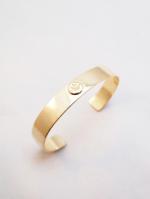 blutenblattͽ7پʡFlat Casting Bangle-GOLD-