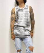 blutenblatt ͽ7پʡWaffle Border Tank Top/쥤䡼ɥ󥰥꡼֥ܡƥ-WHITE