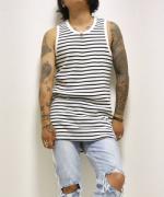 blutenblatt ͽ7پʡWaffle Border Tank Top/쥤䡼ɥ󥰥꡼֥ܡƥ-WHITE