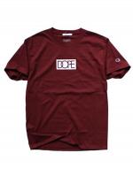 DOPE x ChampionLogo Tee BURGANDY