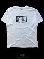 FLASHBACK18SSǿBox Mono Smoking Lady Tee WHT