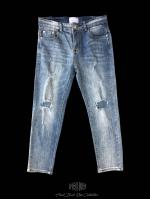 FLASHBACK18SSǿSuper Skinny Ankle Damage Denim IND