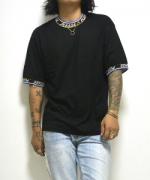 blutenblattͽ9پʡColor Rib S/S Tee/顼֥硼ȥ꡼֥ƥ/BLACK