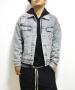 blutenblatt ͽ10پʡCrash Denim G-Jacket/åǥ˥ॸ㥱