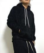 blutenblatt ͽ10پʡSilky Boa Bear Parka/륭ܥ٥ѡ-BLACK