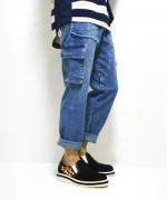 blutenblatt ͽ10پʡDenim Baker Cargo Pnats/ǥ˥٥ѥ-BLEACH-