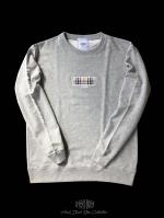 FLASHBACK18FWǿRemake BeigeCheck Box Sweat GRY