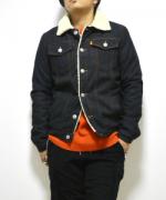 【先行予約12月入荷商品】Boa Lining Denim G-Jacket/ボアライニングデニムジージャケット/ONE WASH