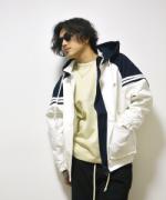 ͽ3پʡHooded Track Jacket/աǥåɥȥå㥱å/WHIT