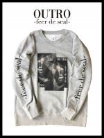 OUTRO-feer de seal- Box Lip Sweat GRY