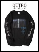 OUTRO-feer de seal- LUXE cross LS TEE BLK