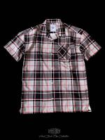 FLASHBACK19SSǿHyperFit OVERSIZE Check short sleeve shirt beiblk