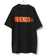 VLONE FRAGMENT SHORT SLEEVE TEE BLK