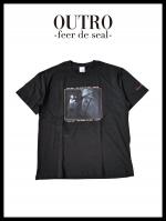 OUTRO-feer de seal- Smoking Rose Lady Tee BLK