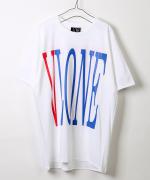 VLONE LOGO SHORT SLEEVE TEE REDBLUE