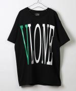 VLONE LOGO SHORT SLEEVE TEE BLKGRN