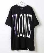 VLONE LOGO SHORT SLEEVE TEE BLKPUR