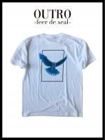 OUTRO-feer de seal- Back Eagle Logo Tee WHT