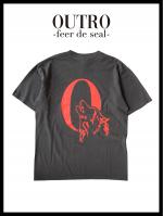 OUTRO-feer de seal- Basic Logo Tee PigmentRED