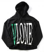 VLONE LOGO HOODIE BLKGRN