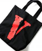  VLONE TOTE BAG BLKRED