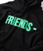 VLONE FRIENDS HOODIE BLKGRN