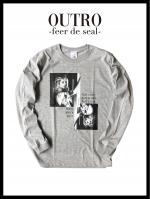 OUTRO19AWOUTRO-feer de seal- 3not LS Tee GRY