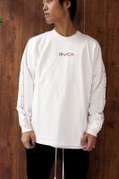 RVCA  INT HAZ LS TEE 󥰥꡼֣ԥ WHT