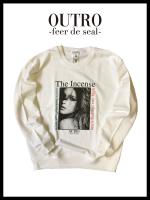 OUTRO-feer de seal- Incense Lady Sweat shirt WHT