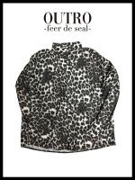【OUTRO19AW】OUTRO-feer de seal- Leopard Shirt JKT