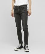 VANQUISH Cut off Power stretch Kneedle Skinny Denim pants