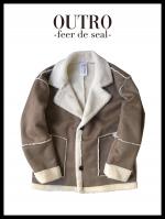 OUTRO-feer de seal- Soft Mouton Boa JKT BEI