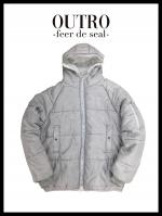 OUTRO-feer de seal- Basic Puffer JKT SIL