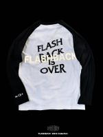 FLASHBACKChampionOVERSIZE FLASHBACK is OVER Reflector Long Sleeve Tee BLK