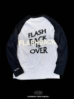 FLASHBACKChampionOVERSIZE FLASHBACK is OVER Reflector Long Sleeve Tee NAV