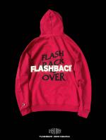 FLASHBACKChampionOVERSIZE FLASHBACK is OVER Reflector Hoodie RED