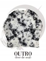 OUTRO-feer de seal- Tiedye Long Sleeve Tee