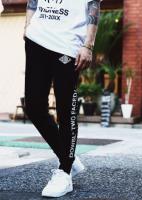 DOWBL Two Face Rhombus Skinny Sweat Pants