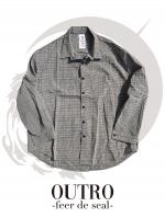  OUTRO-feer de seal- Glenn Check Dormant Shirt