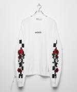 LEGENDA [Pre-Order]F/20 MOOD Rose Embroidery Long sleeve T-shirt