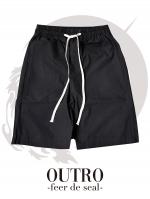 OUTRO-feer de seal- PRISONNER DRAWSTRING SHORTS