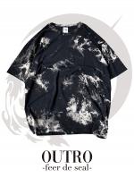 OUTRO-feer de seal- Hard Bleach Over Size Tee