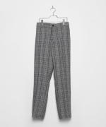 LEGENDA Glen Check Tapard Slacks