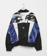 LEGENDA Shiny Nylon Switching Blouson