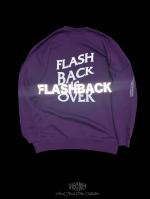 FLASHBACKReflectorOVERSIZE FLASHBACK is OVER Reflector Sweat PUR