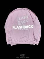 FLASHBACKReflectorOVERSIZE FLASHBACK is OVER Reflector Sweat PINK